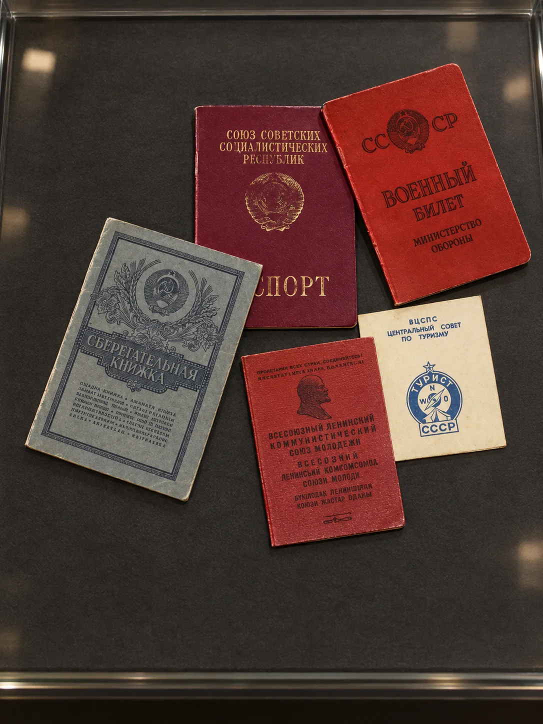 Паспорт, військовий квиток, ощадкнижка та інші документи з валізи